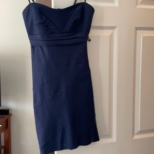 Adorable navy mini dress